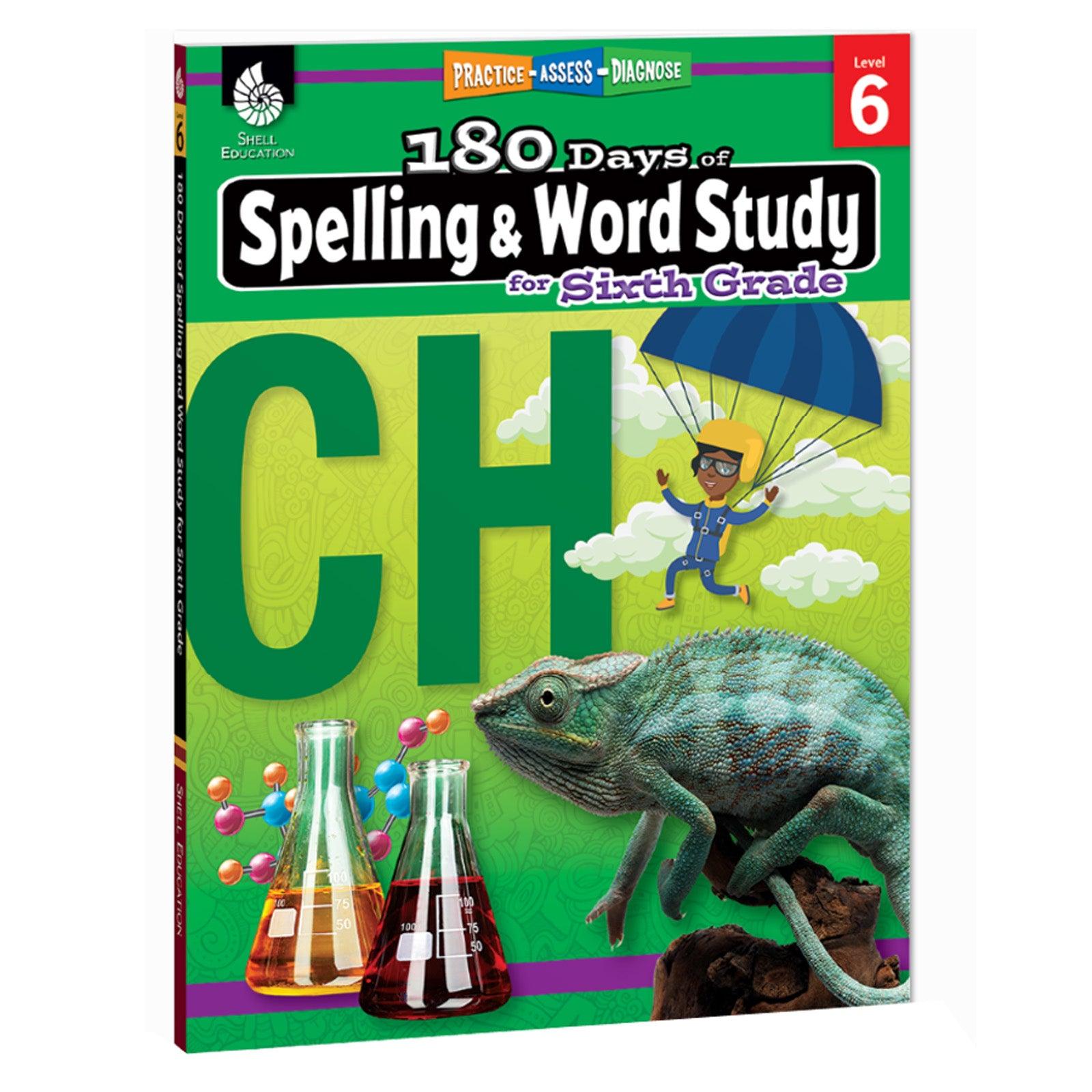 180 Days of Spelling and Word Study for Sixth Grade - Loomini