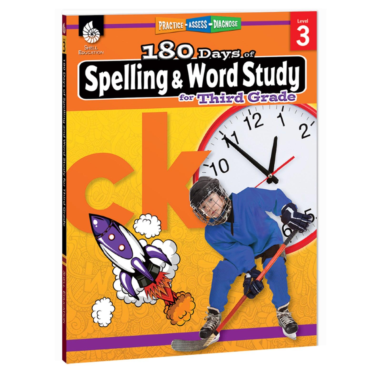 180 Days of Spelling and Word Study for Third Grade - Loomini