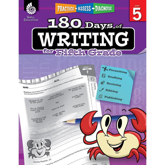 180 Days of Writing for Fifth Grade - Loomini