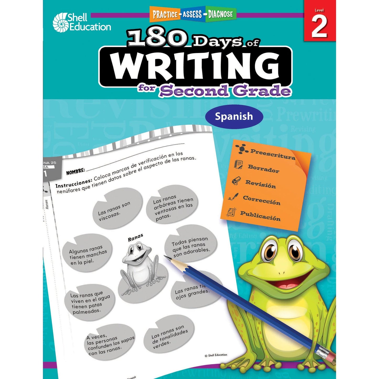 180 Days of Writing for Second Grade (Spanish) - Loomini