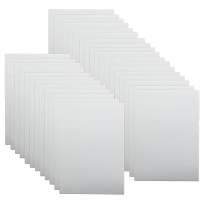 3/16" Foam Board, 32" x 40", White, Bulk Pack of 25 - Loomini