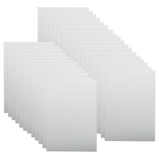 3/16" Foam Board, 32" x 40", White, Bulk Pack of 25 - Loomini