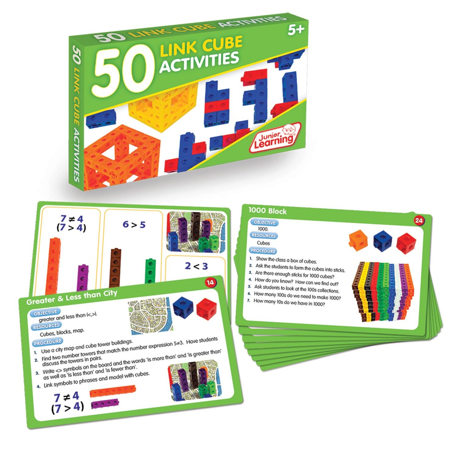 50 Link Cube Activities - Loomini