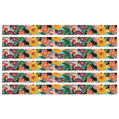 Grow Together Floral Garden Straight Borders, 36 Feet Per Pack, 6 Packs