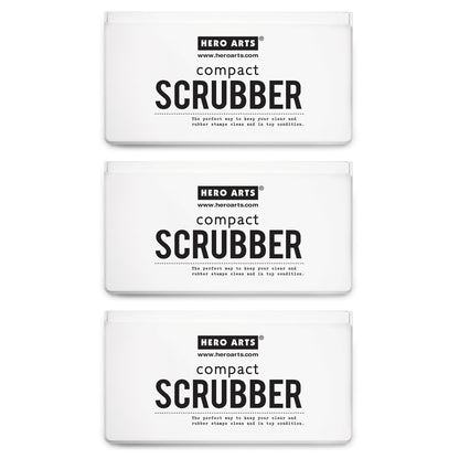 Compact Scrubber Pad, Pack of 3