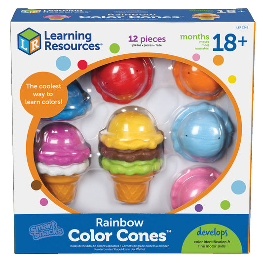Rainbow Color Cones