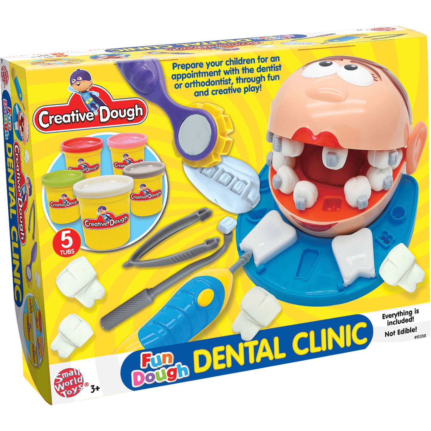 Creative Dough Fun Dough Activity Set - Dental Clinic