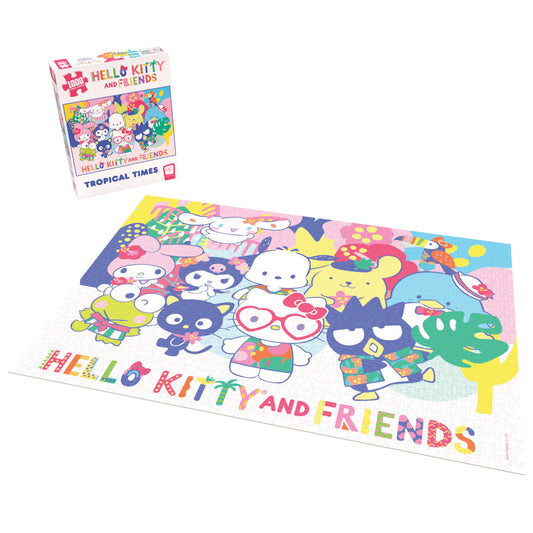 Hello Kitty and Friends Tropical Times 1000-Piece Puzzle