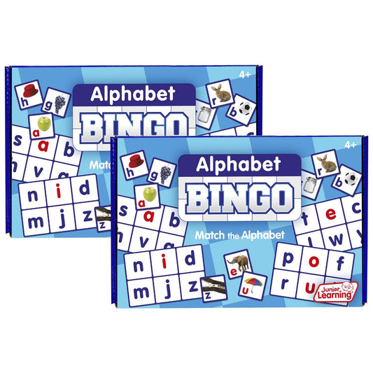 Alphabet Bingo, Pack of 2 - Loomini