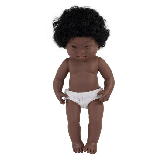 Anatomically Correct 15" Baby Doll, Down Syndrome Girl - Loomini