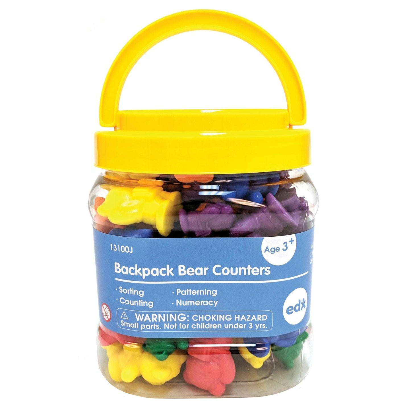 Backpack Bear Counters - Set of 96 - Loomini