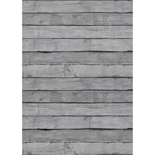 Better Than Paper® Bulletin Board Roll, 4' x 12', Gray Wood Design, 4 Rolls - Loomini