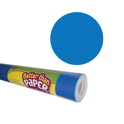 Better Than Paper® Bulletin Board Roll, 4' x 12', Royal Blue, 4 Rolls - Loomini