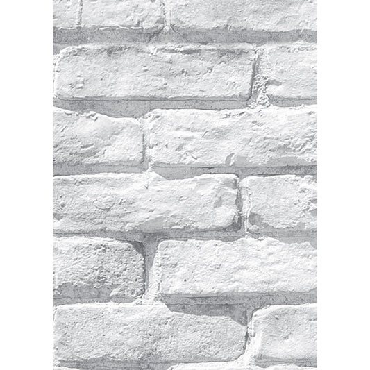Better Than Paper® Bulletin Board Roll, 4' x 12', White Brick, 4 Rolls - Loomini