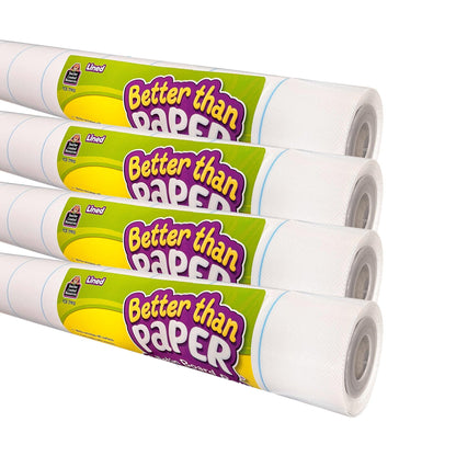 Better Than Paper® Bulletin Board Roll Lined, 4-Pack - Loomini