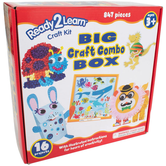 Big Craft Combo Box - 800+ Pieces - 16 Projects - Loomini