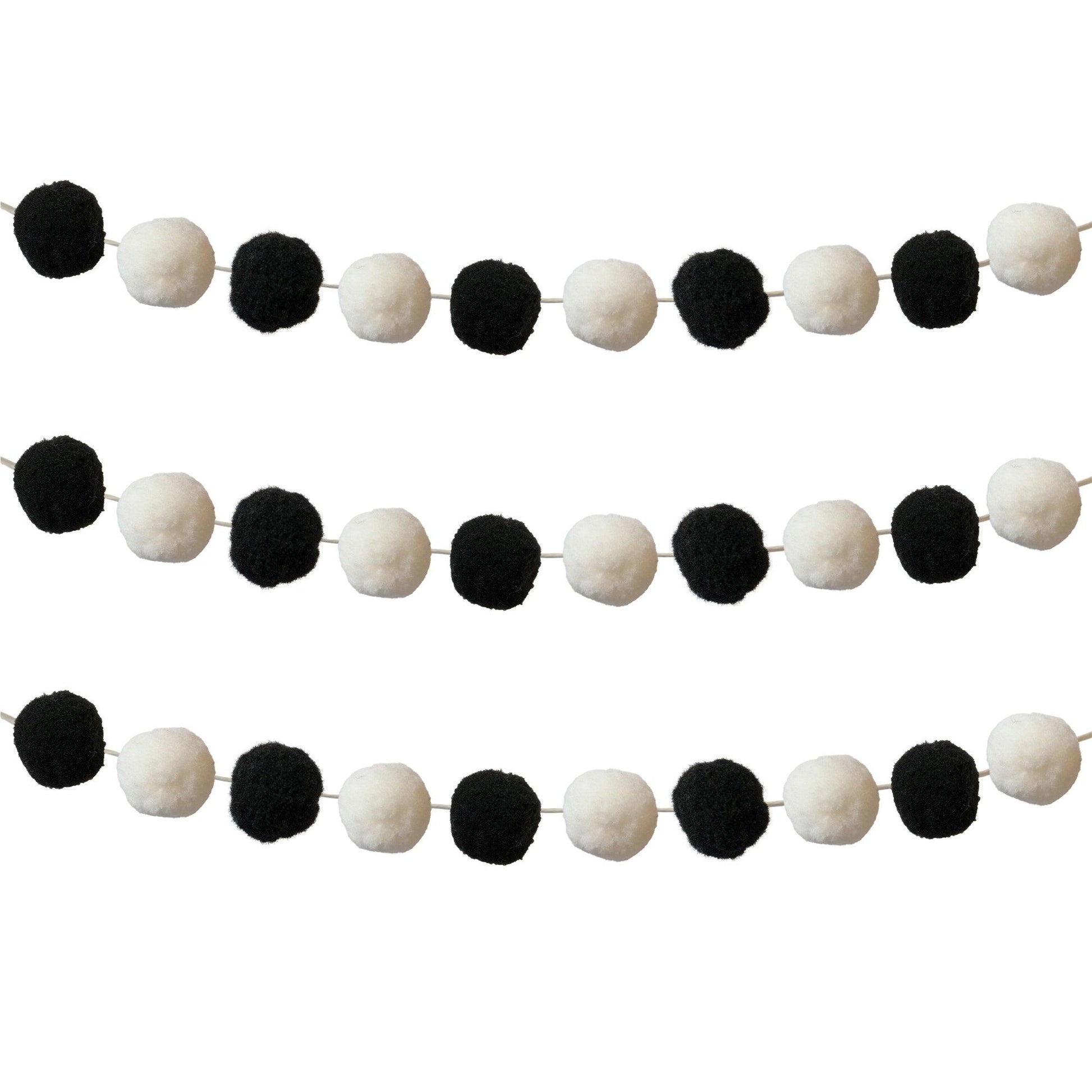 Black & White, Pack of 3 - Loomini