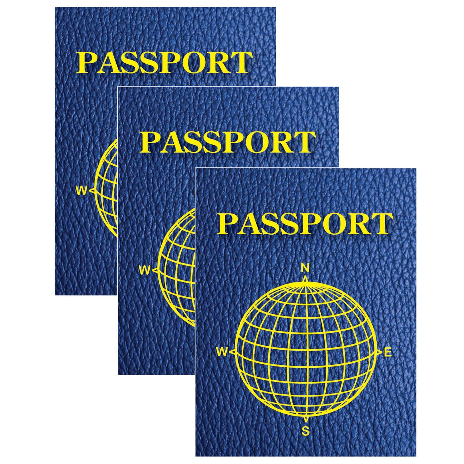 Blank Passports, 12 Per Pack, 3 Packs - Loomini