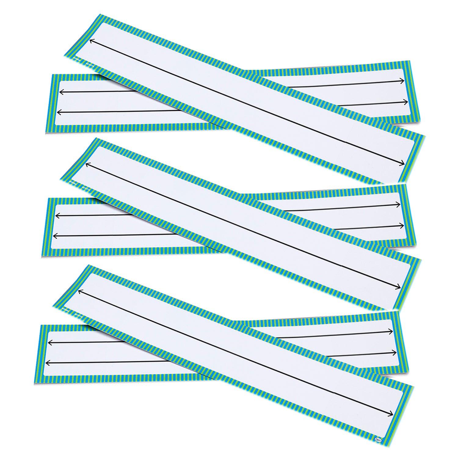 Blank Student Number Lines, 10 Per Pack, 3 Packs - Loomini