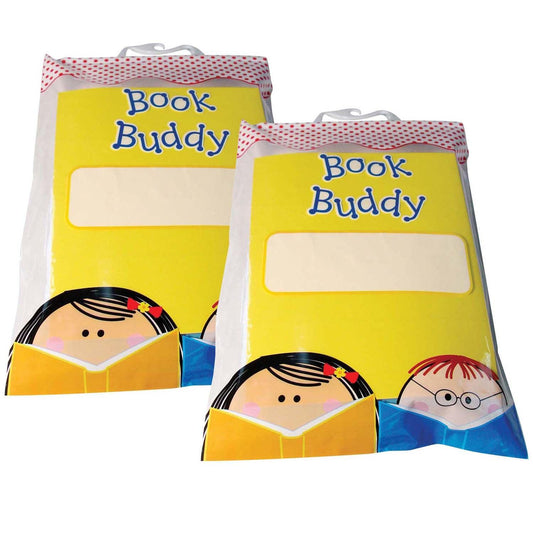 Book Buddy Bags, 11" x 16", 5 Per Pack, 2 Packs - Loomini