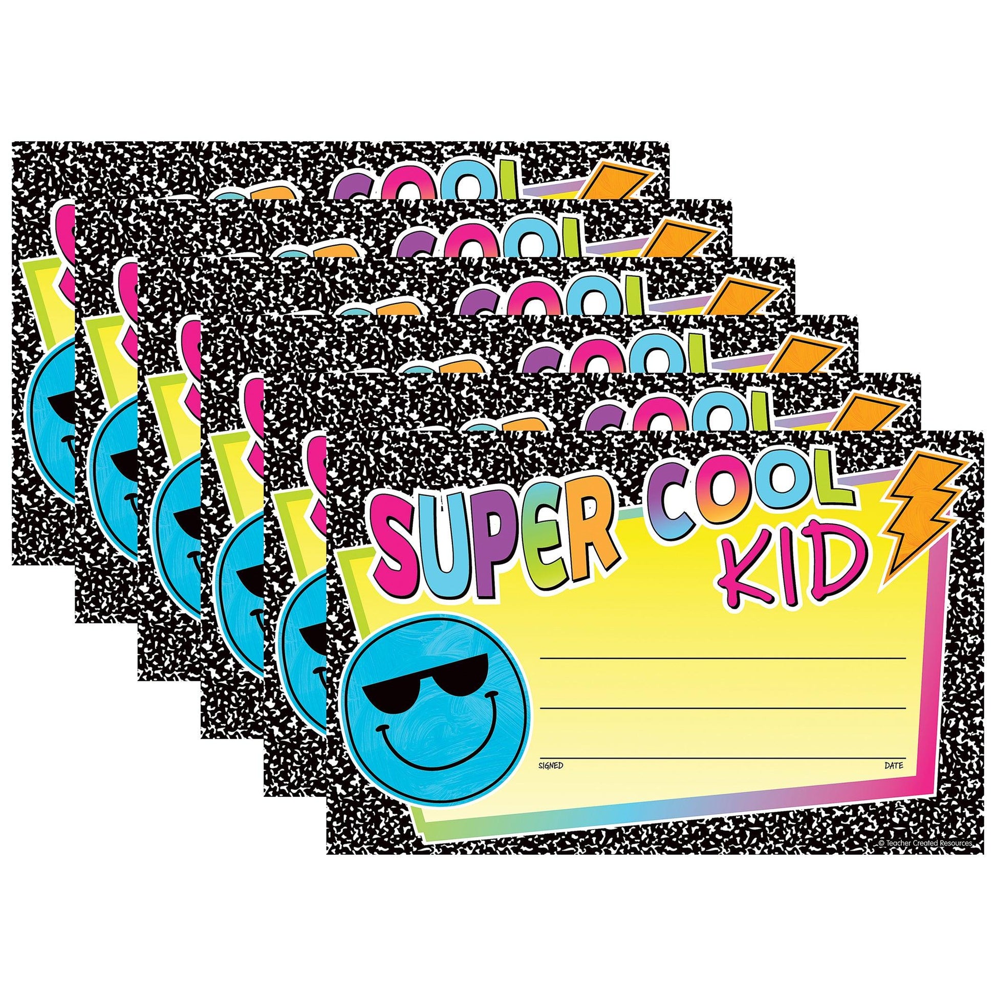 Brights 4Ever Super Cool Kid Awards, 25 Per Pack, 6 Packs - Loomini