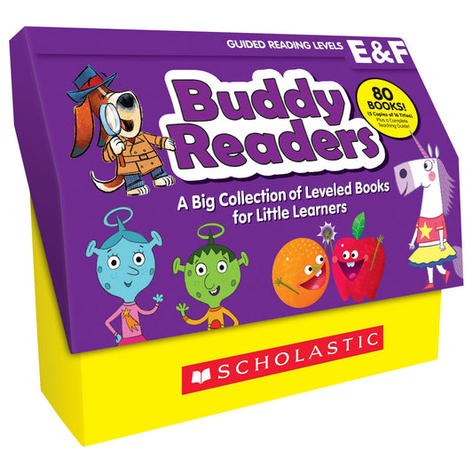 Buddy Readers Classroom Set, Levels E-F - Loomini