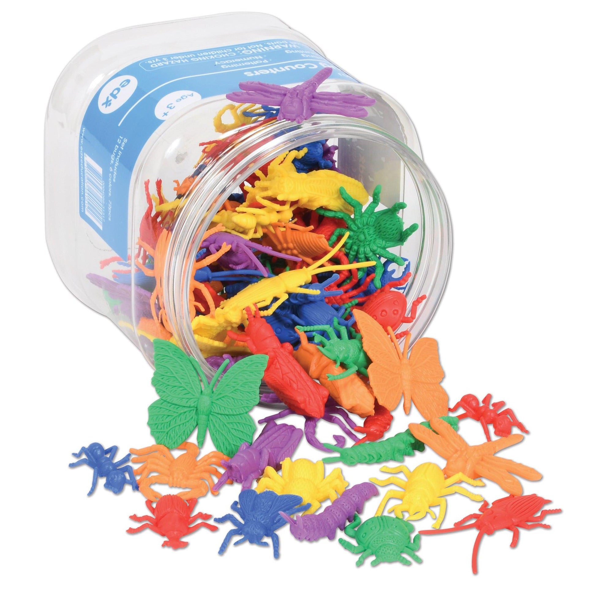 Bug Counters - Set of 72 - Loomini