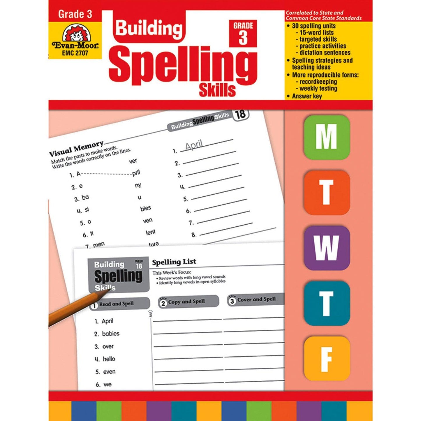 Building Spelling Skills, Teacher's Edition, Grade 3 - Loomini