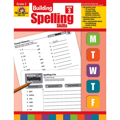 Building Spelling Skills, Teacher's Edition, Grade 3 - Loomini