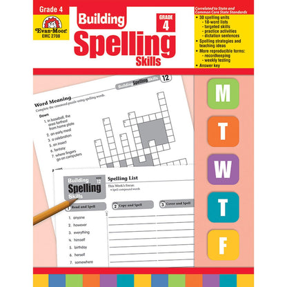 Building Spelling Skills, Teacher's Edition, Grade 4 - Loomini