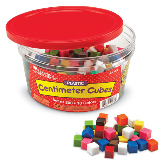 Centimeter Cubes, Pack of 500 - Loomini