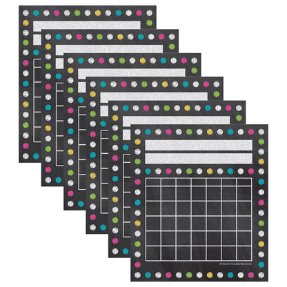 Chalkboard Brights Mini Incentive Charts, 36 Per Pack, 6 Packs - Loomini