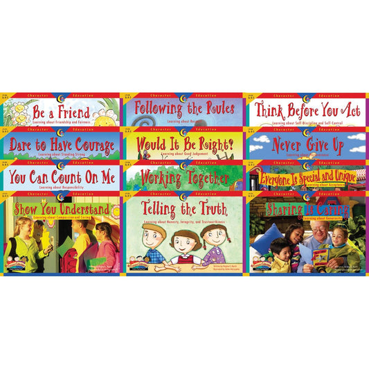 Character Education Readers: Variety Pack, Set of 12 - Loomini