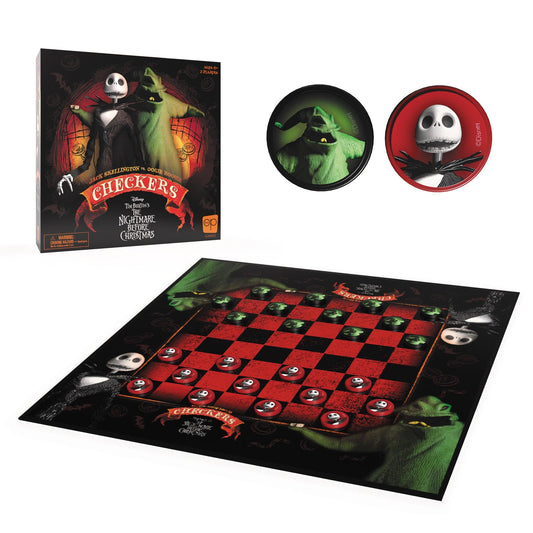 Checkers: Disney Tim Burton The Nightmare Before Christmas - Loomini