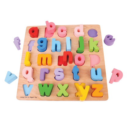 Chunky Alphabet Puzzle - Lowercase - Loomini