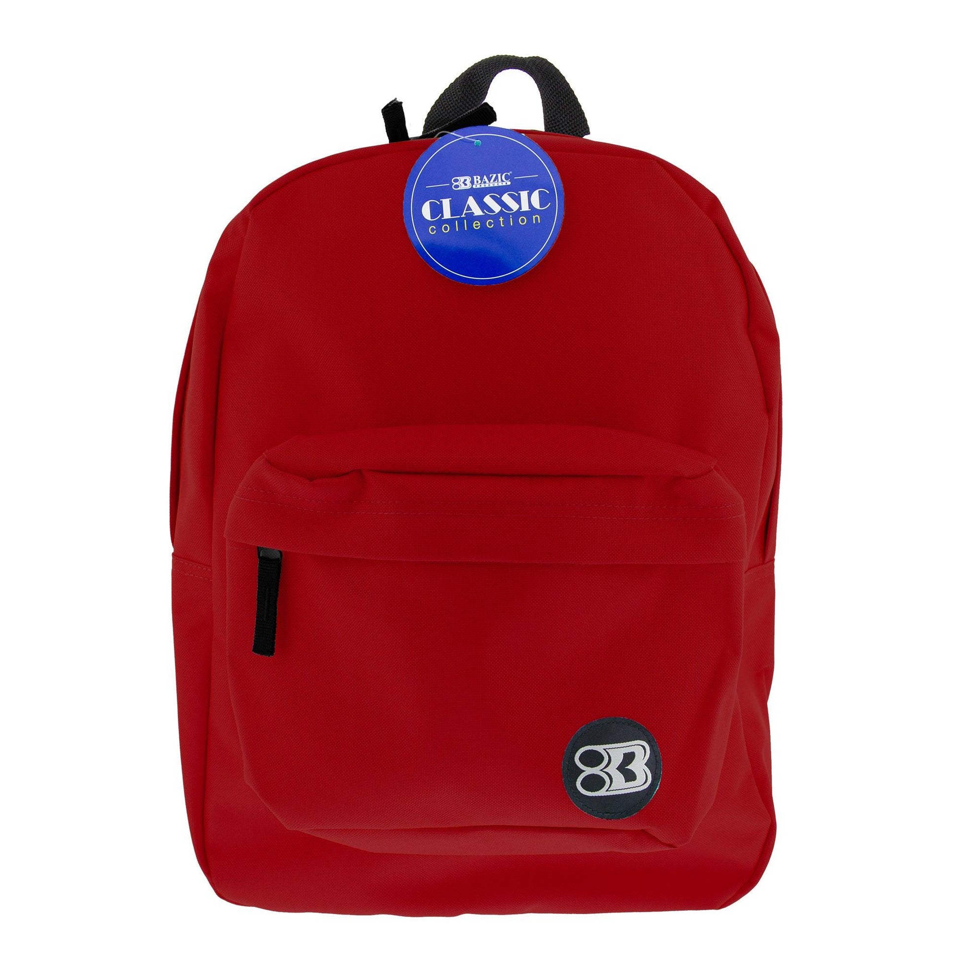 Classic Backpack 17" Burgundy - Loomini