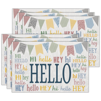 Classroom Cottage Hello Postcards, 30 Per Pack, 6 Packs - Loomini