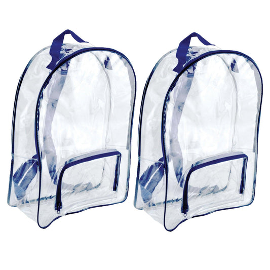 Clear Backpack, Pack of 2 - Loomini