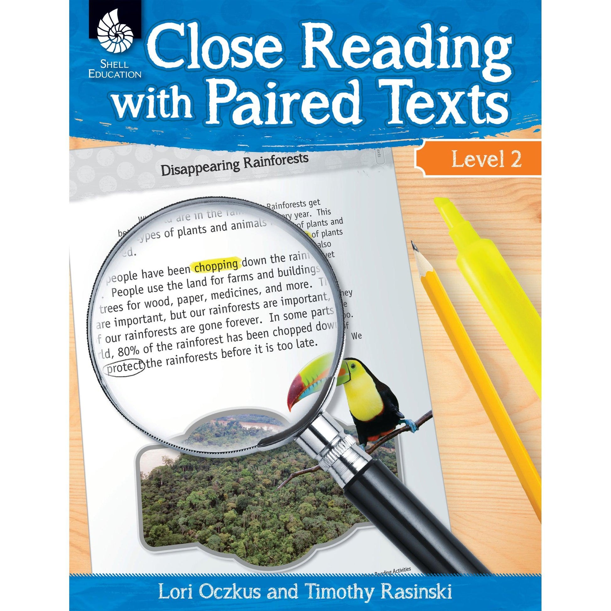 Close Reading with Paired Texts Book, Level 2 - Loomini