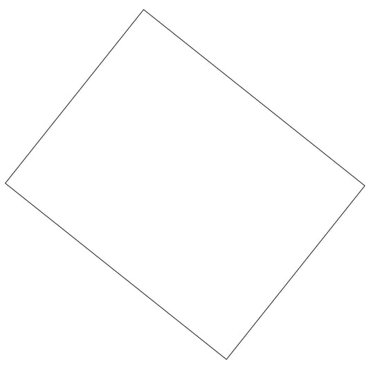 Coated Poster Board, White 14 pt., 22" x 28", 25 Sheets - Loomini