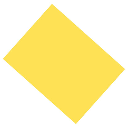 Coated Poster Board, Yellow, 22" x 28", 25 Sheets - Loomini