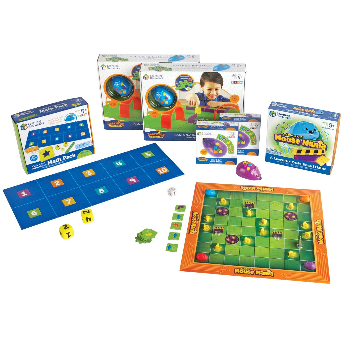 Code & Go® Robot Mouse Classroom Set - Loomini