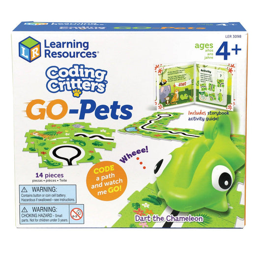 Coding Critters™ Go-Pets, Dart the Chameleon - Loomini