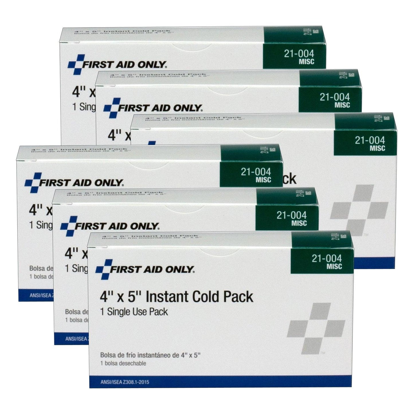 Cold Pack, 4" x 5", Pack of 6 - Loomini