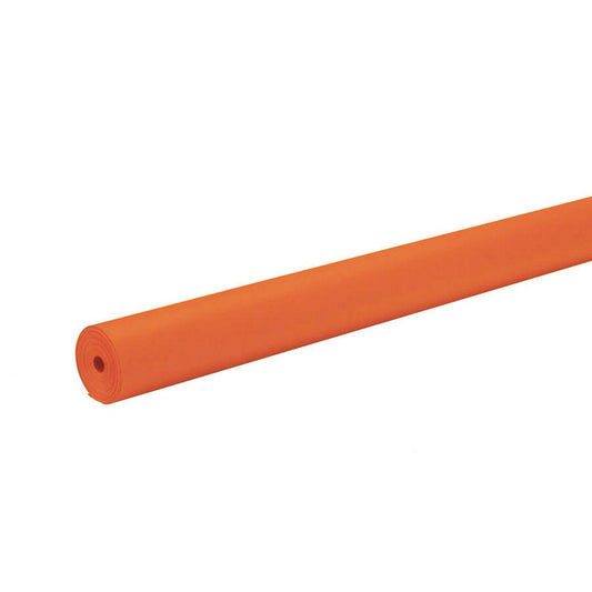 Colored Kraft Duo-Finish® Paper, Orange, 48" x 200', 1 Roll - Loomini