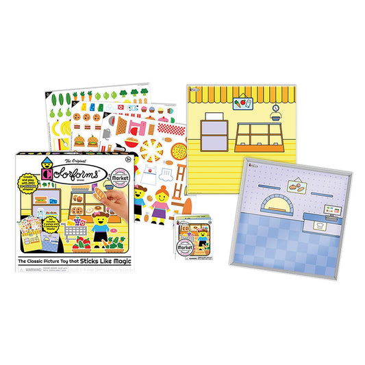 Colorforms® Market Picture Playset - Loomini