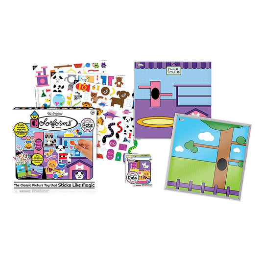 Colorforms® Pets Picture Playset - Loomini