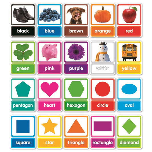 Colors & Shapes Bulletin Board Set - Loomini