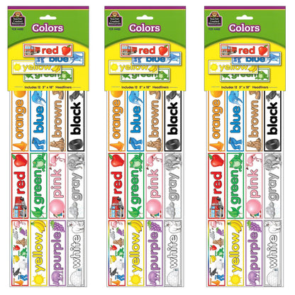 Colors Headliners, 12 Per Pack, 3 Packs - Loomini