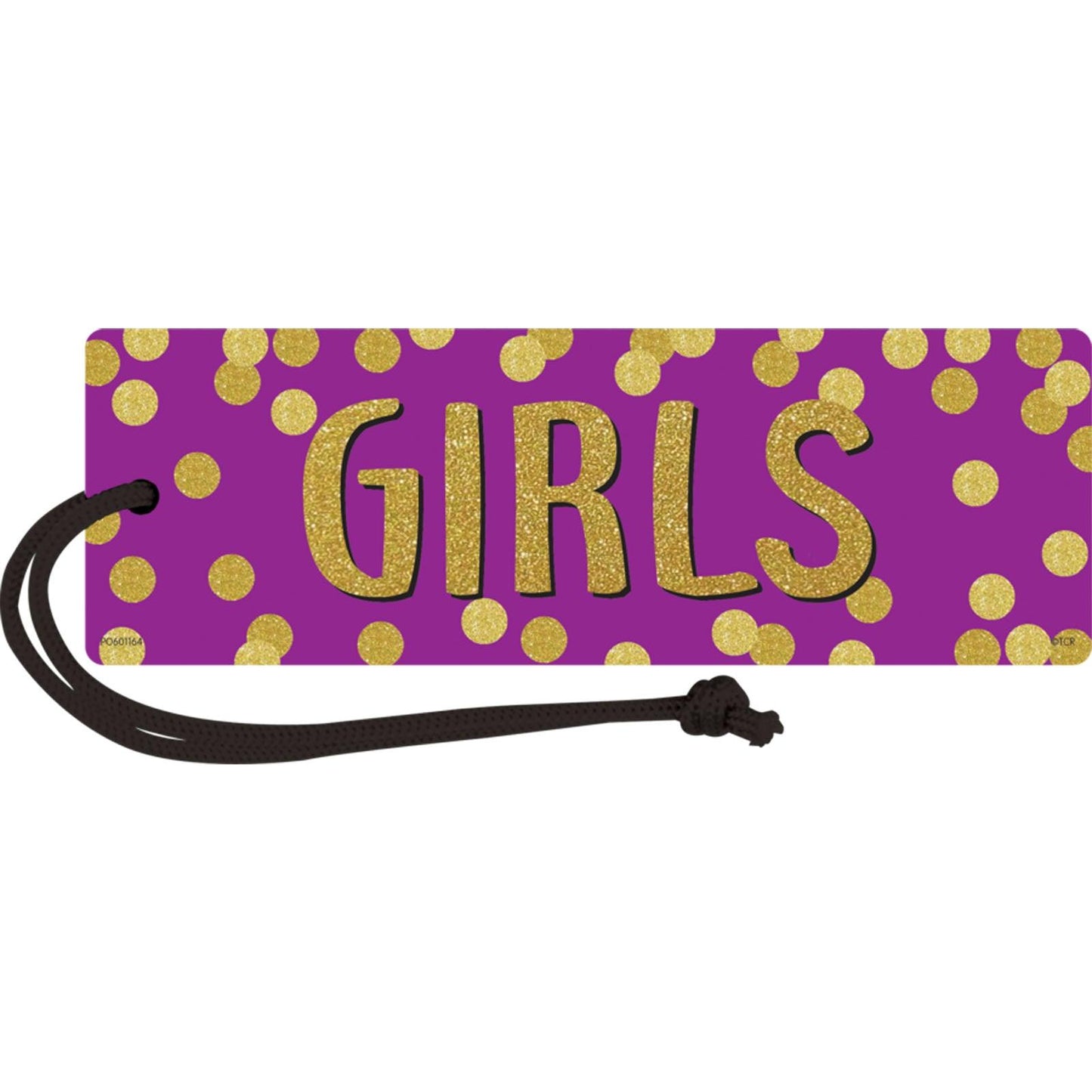 Confetti Magnetic Girls Pass, Pack of 6 - Loomini